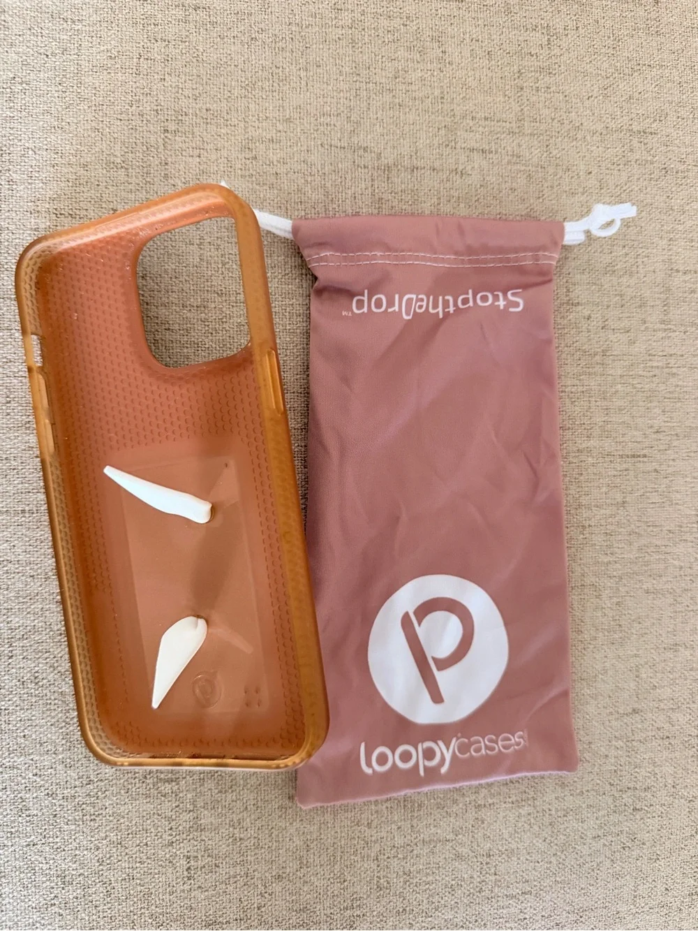 Loopy Phone Case - Rose Gold - iPhone 14 Pro Max